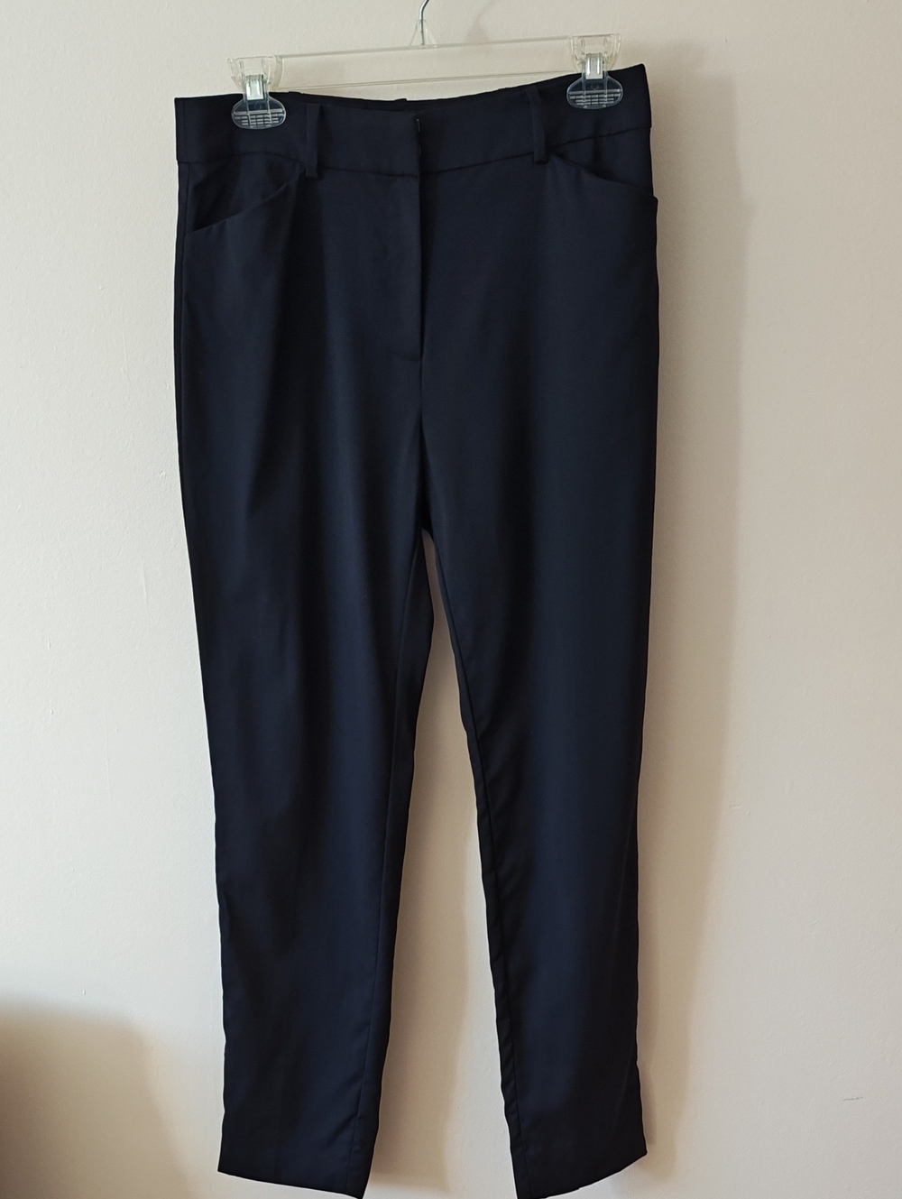 Brooks Brothers Women's Navy Straight-Leg Dress Pants